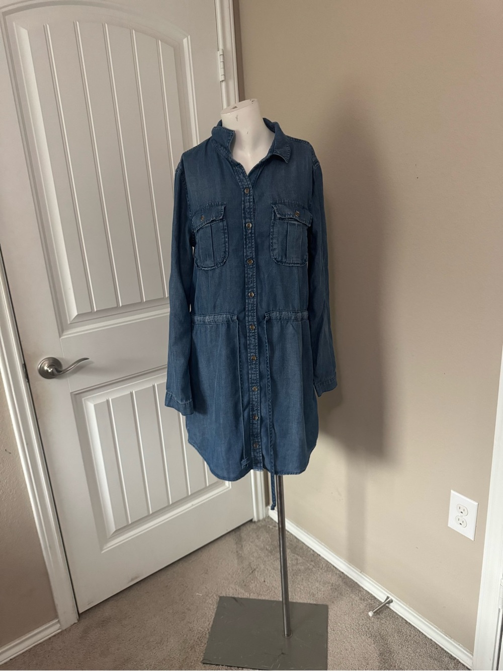 Bella Dahl Indigo Denim Shirt Jacket